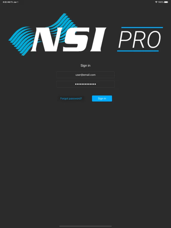 Скриншоты NSI Pro iPad 