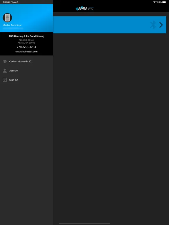 Скриншоты NSI Pro iPad 