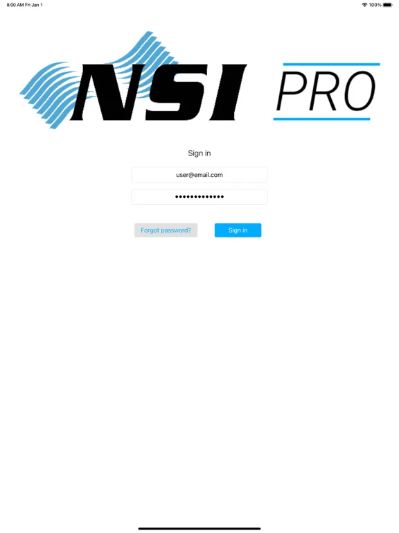 Скриншоты NSI Pro iPad 
