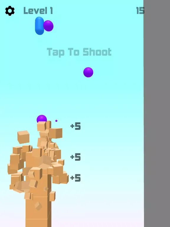 ภาพหน้าจอของ Tappy Shoot iPad 