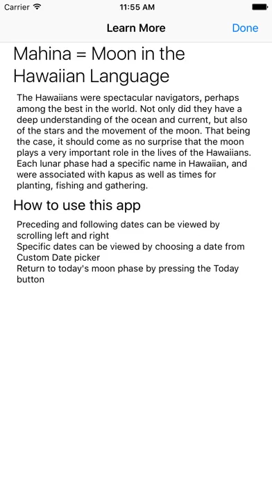 تصاویر Mahina Hawaiian Moon Calendar