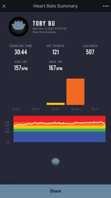Capturas de tela do Ascend Fitness HR