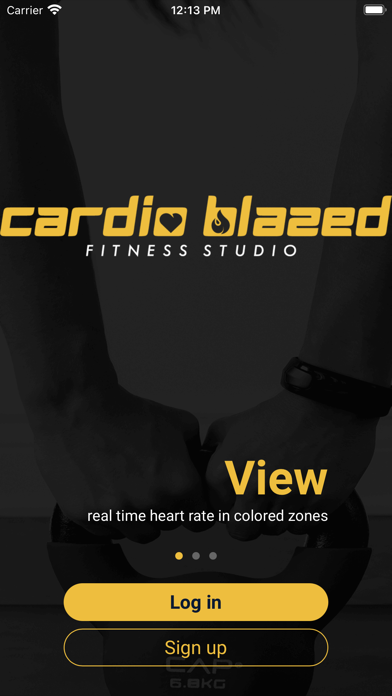 Zrzuty ekranu Cardio Blazed HR
