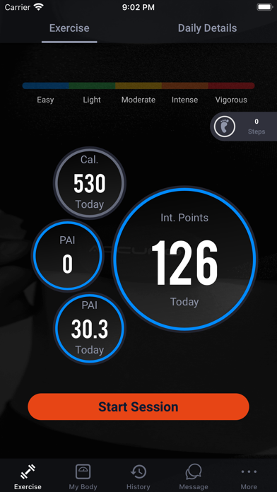 Screenshot di Ignition HRM