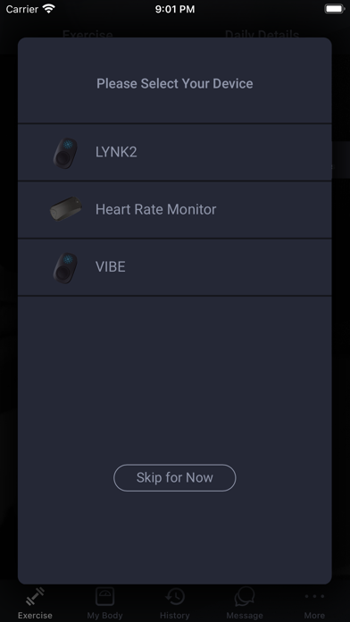 Screenshot di Ignition HRM