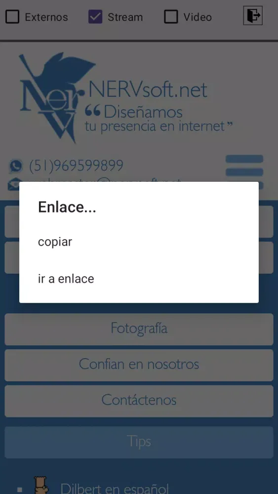 Скриншоты Tio Nadador, navegador para ti
