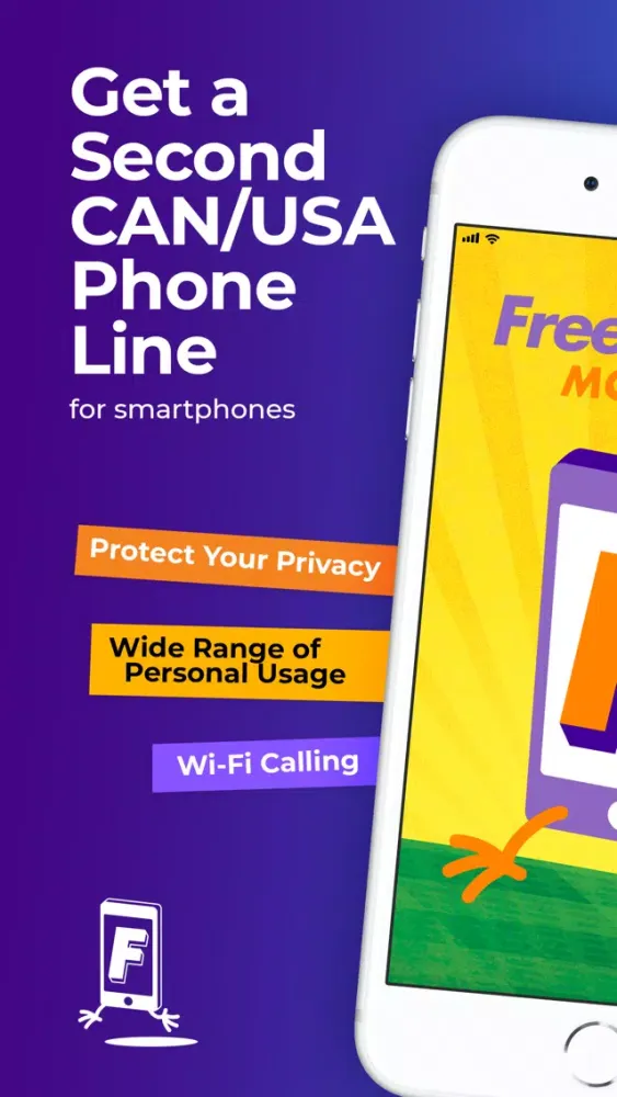FreeRange Mobile: Call & Text应用截图