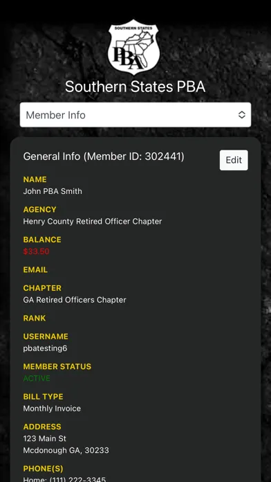 SSPBA Membership Portal應用截圖