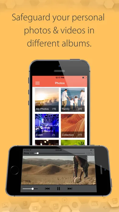 Ảnh chụp màn hình của Secure Gallery & Password Vault - Hide Photo Video