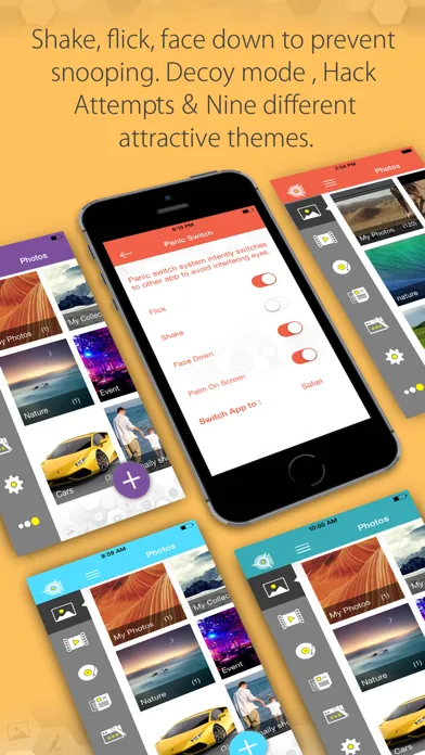 Ảnh chụp màn hình của Secure Gallery & Password Vault - Hide Photo Video