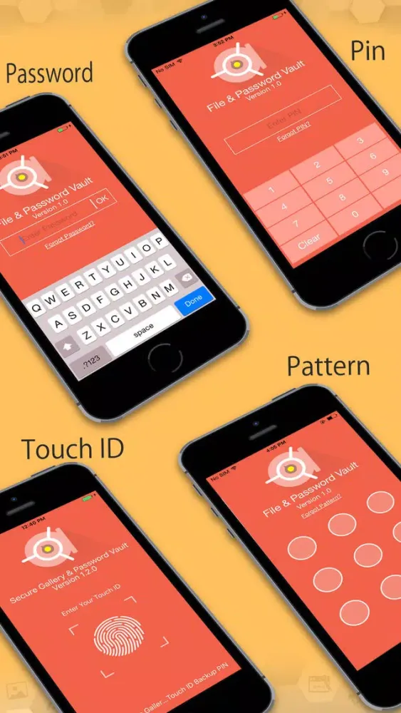 Secure Gallery & Password Vault Pro - Hide Photo Screenshots