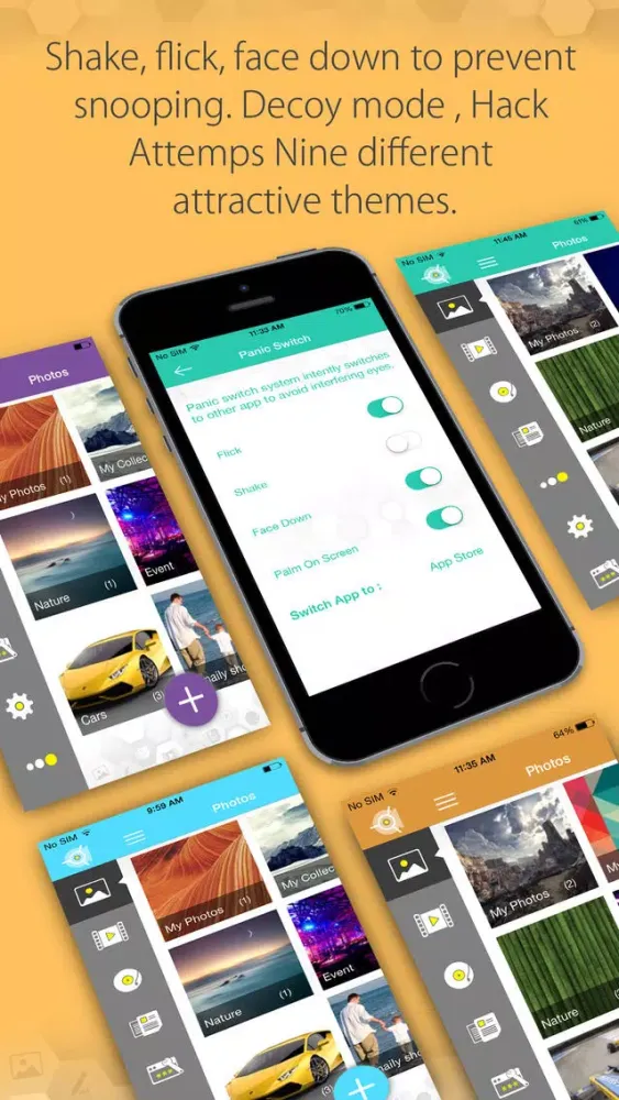 Secure Gallery & Password Vault Pro - Hide Photo Screenshots