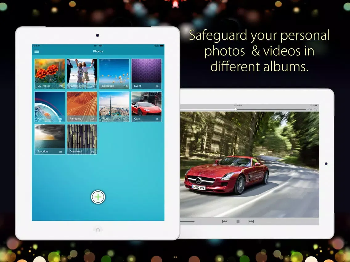 Captures d'écran de Secure Photo Gallery Pro iPad 