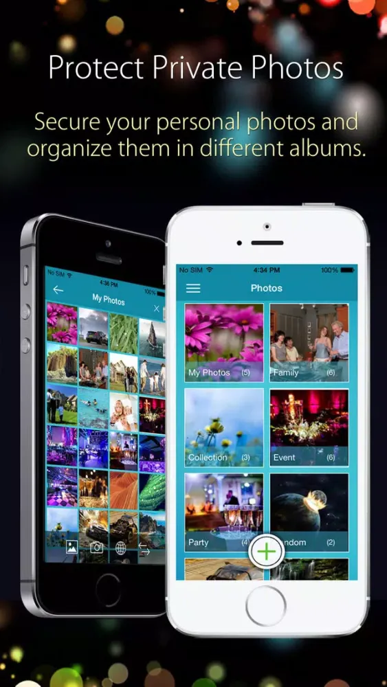 Captures d'écran de Secure Photo Gallery Pro