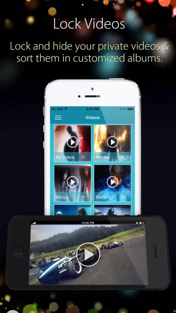 Captures d'écran de Secure Photo Gallery Pro