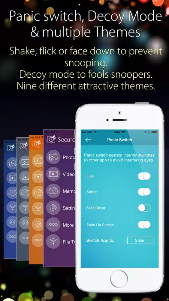Captures d'écran de Secure Photo Gallery Pro