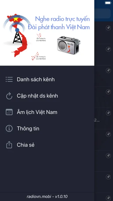 FM Radio Vietnam Online Screenshots