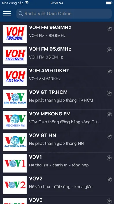 FM Radio Vietnam Online Screenshots