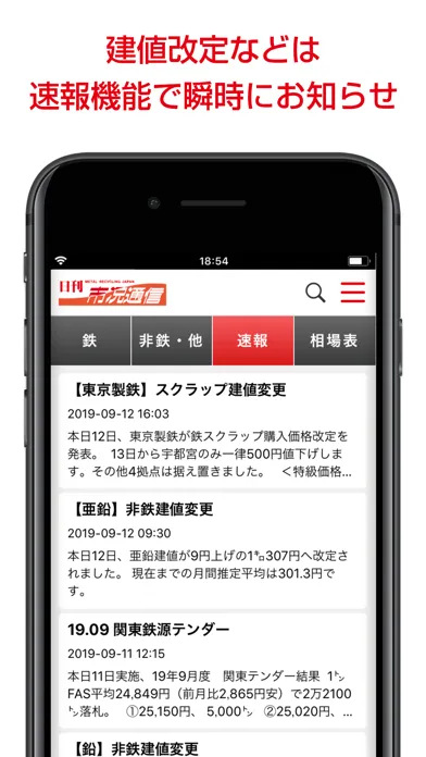 Ảnh chụp màn hình của 日刊市况通信 電子版