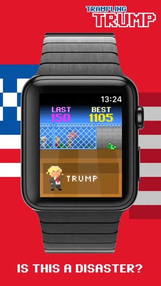 Captures d'écran de Trampling Trump game
