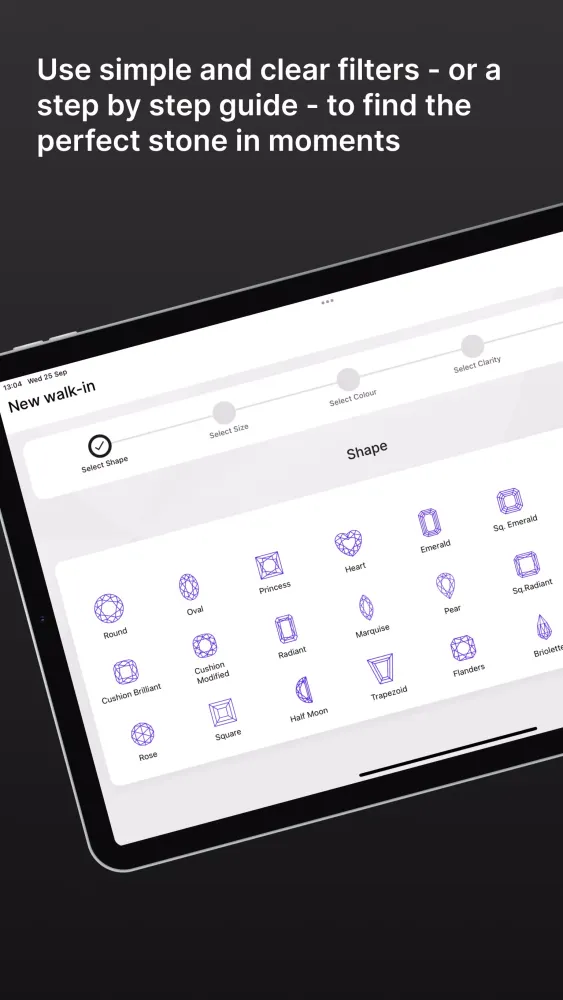 Capturas de pantalla de Nivoda Showroom