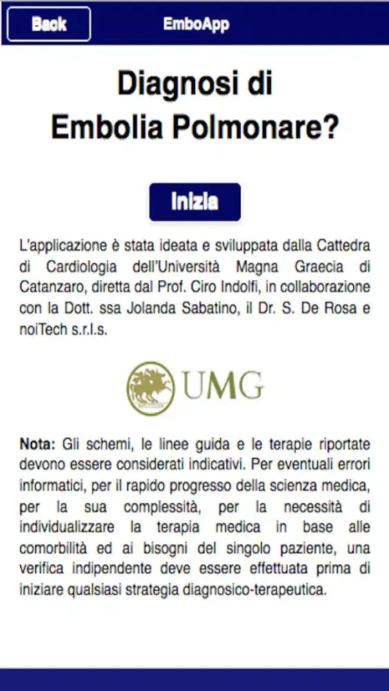 Capturas de tela do EmboApp