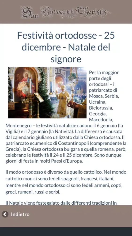 Ảnh chụp màn hình của San Giovanni Theristis
