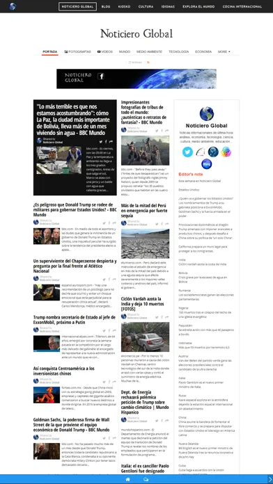 Noticiero Global应用截图