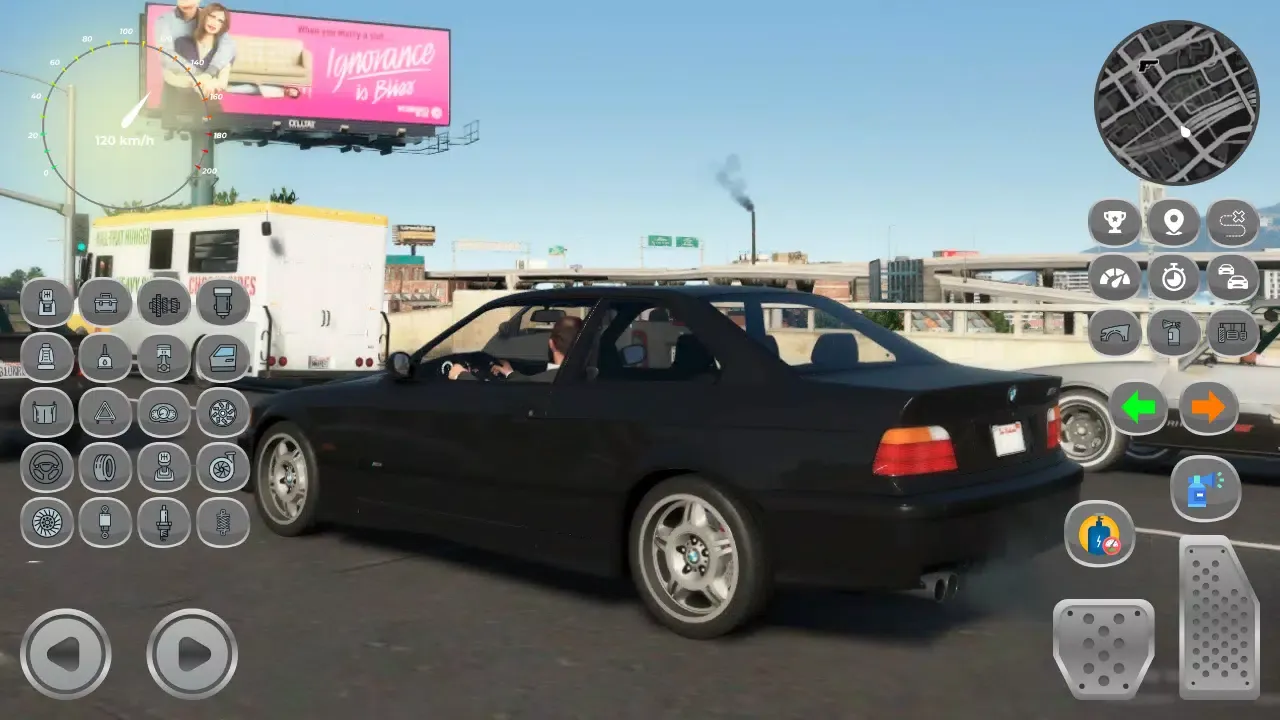 E36: Black Car Drift Extreme应用截图