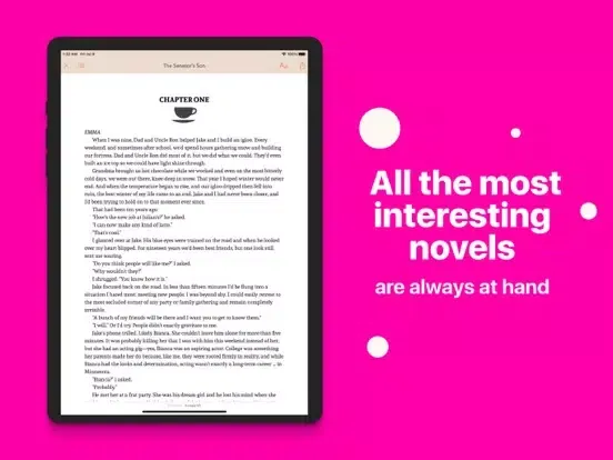 Novelar - Your Favorite books iPad  Screenshots