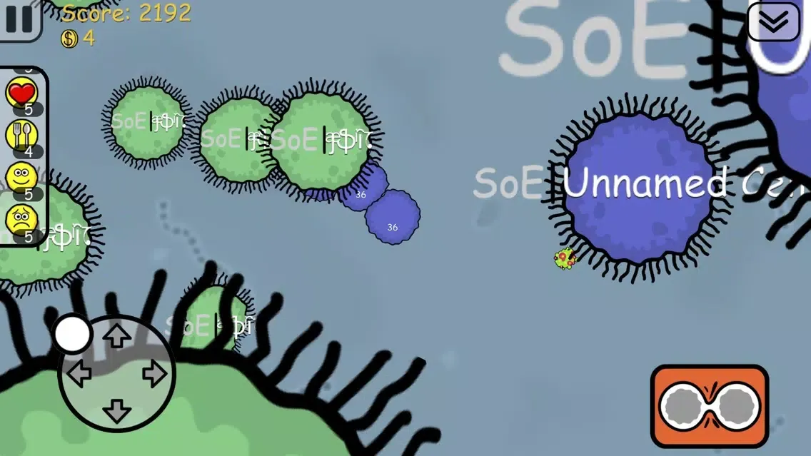 Screenshot di Bacteria World: Agar