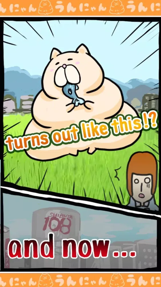 Ảnh chụp màn hình của Un-nyan -Kitty Evolution- funny tragic story for boredom