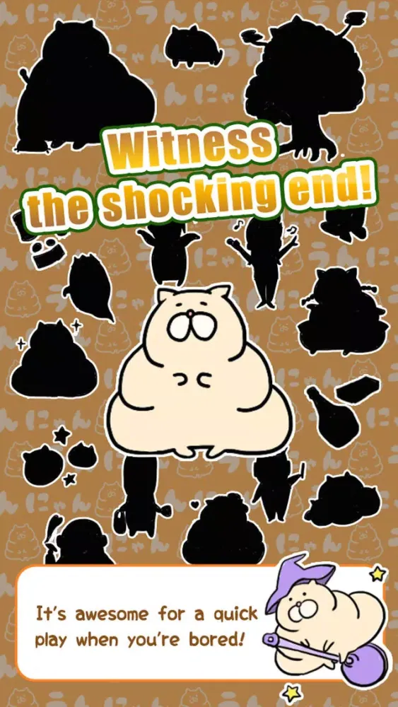 Ảnh chụp màn hình của Un-nyan -Kitty Evolution- funny tragic story for boredom