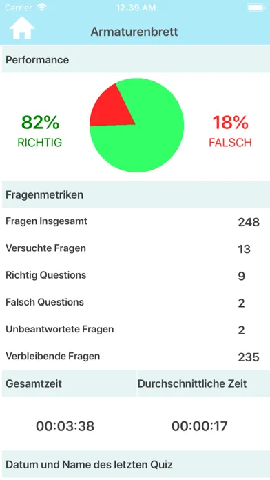 Ảnh chụp màn hình của Die Schweiz Testfragen