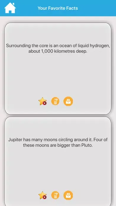 Capturas de pantalla de Interesting Astronomy Facts