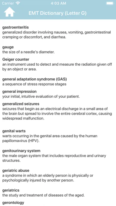EMT Dictionary应用截图