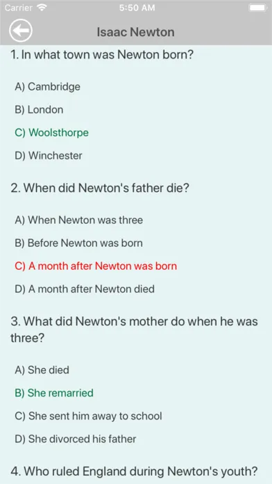 Historical Famous People Quiz 스크린샷