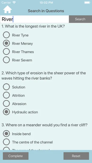 GCSE Geography Review স্ক্রিনশট