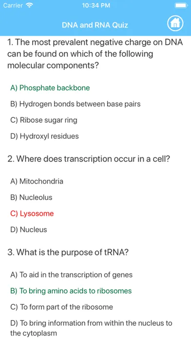 High School Biology 스크린샷