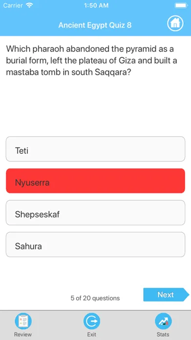 Ancient Egypt Quizzes应用截图