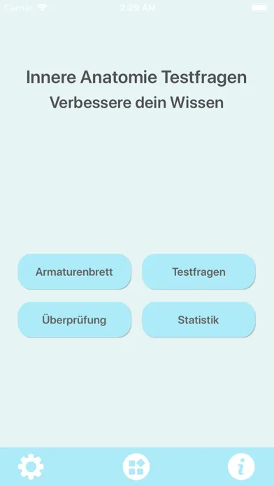 Captures d'écran de Innere Anatomie Testfragen