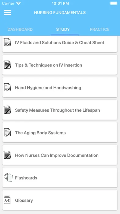 Screenshot di Nursing Fundamentals Trivia