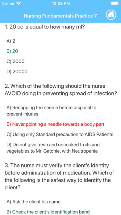 Nursing Fundamentals Trivia スクリーンショット