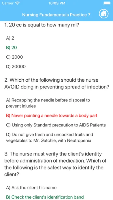 Screenshot di Nursing Fundamentals Trivia