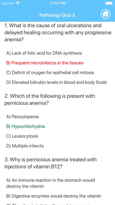Learn Pathology Ekran Görüntüleri