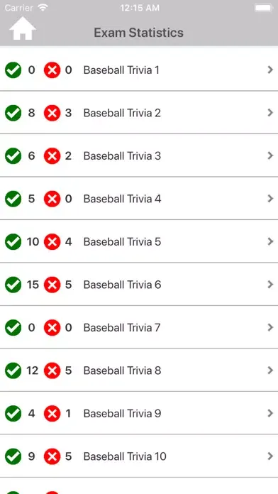 The Baseball Trivia Quiz应用截图