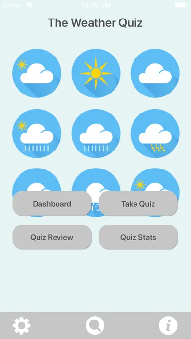 Ảnh chụp màn hình của The Weather Quizzes