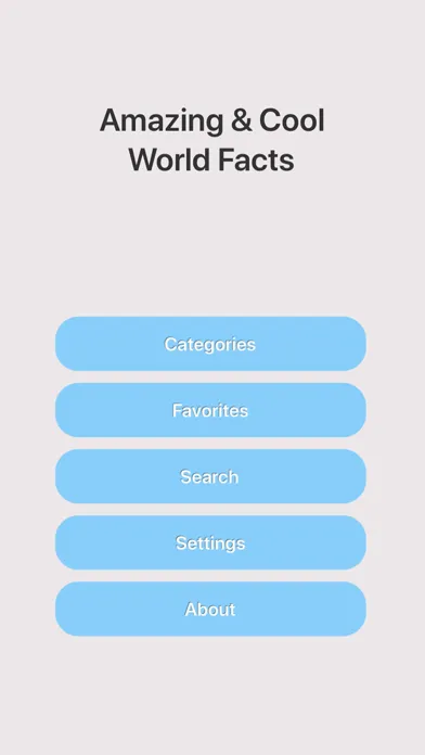 Capturas de pantalla de Amazing World Facts