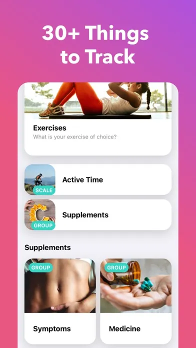 Ảnh chụp màn hình của Nutrilio: Food Tracker & Water