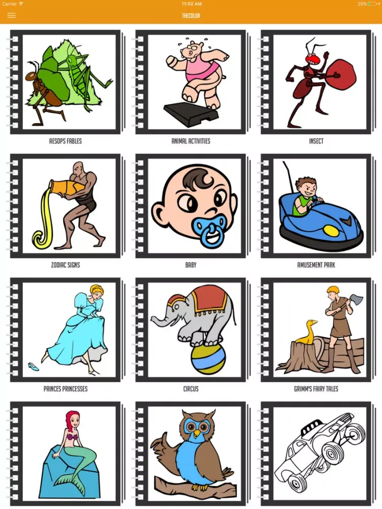Zrzuty ekranu TheColor - Coloring Book for Kids iPad 